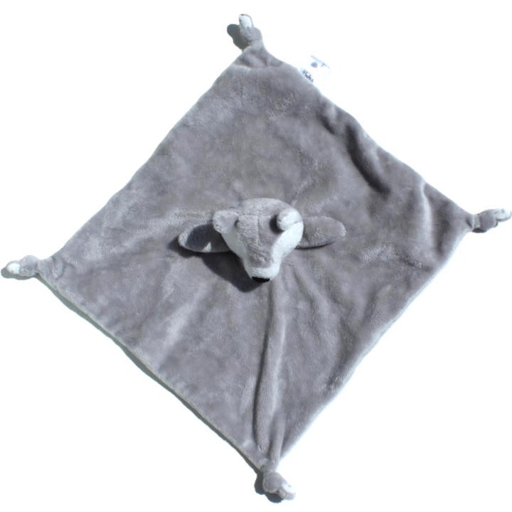 doudou plat chien husky Petjesworld, vue de dessus