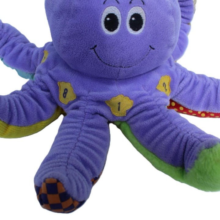 Pieuvre d'activités  violet Hasbro, détail