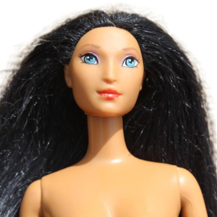 Poupée mannequin Pocahontas, portrait