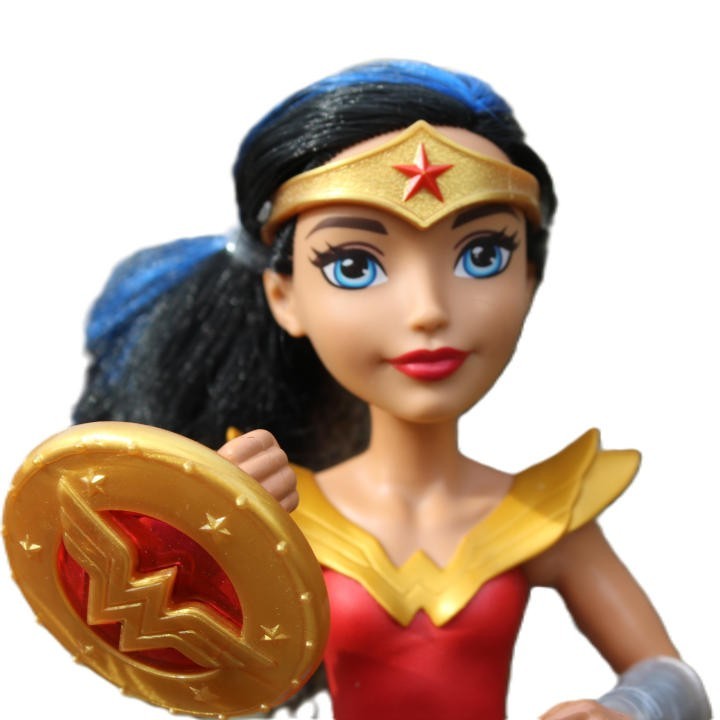 poupée mannequin Wonder Woman,Mattel, détail visage