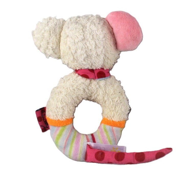 hochet anneau souris Babysun vue de dos