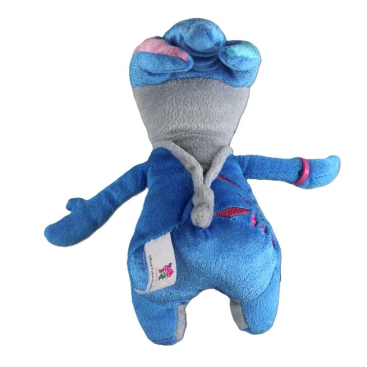 peluche wenlock JO 2002, vue de dos
