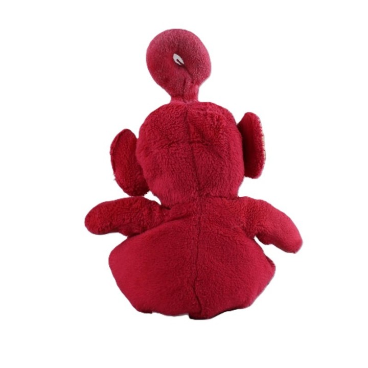 peluche teletubies Po, vue de dos