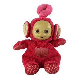 peluche Teletubies Po, vintage, Tomy