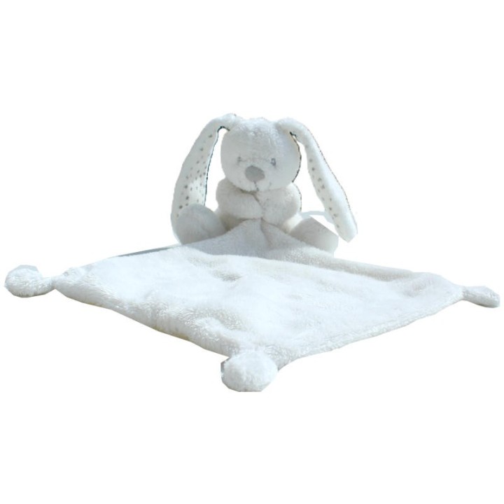 Doudou mouchoir lapin blanc, Simba Toys