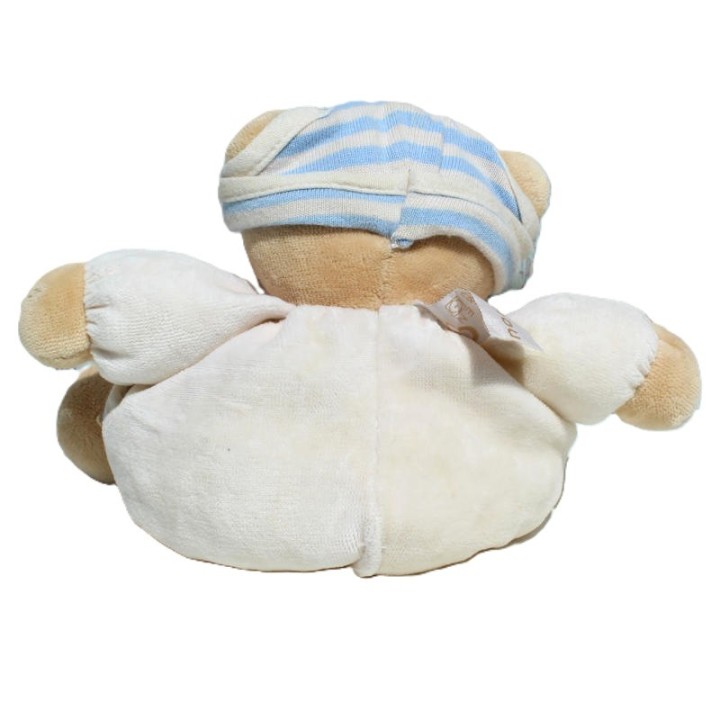 Doudou ours beige Takinou, tenue de marin, Histoire d'Ours, vue arrière