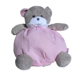 doudou ours boule Musti de Mustela