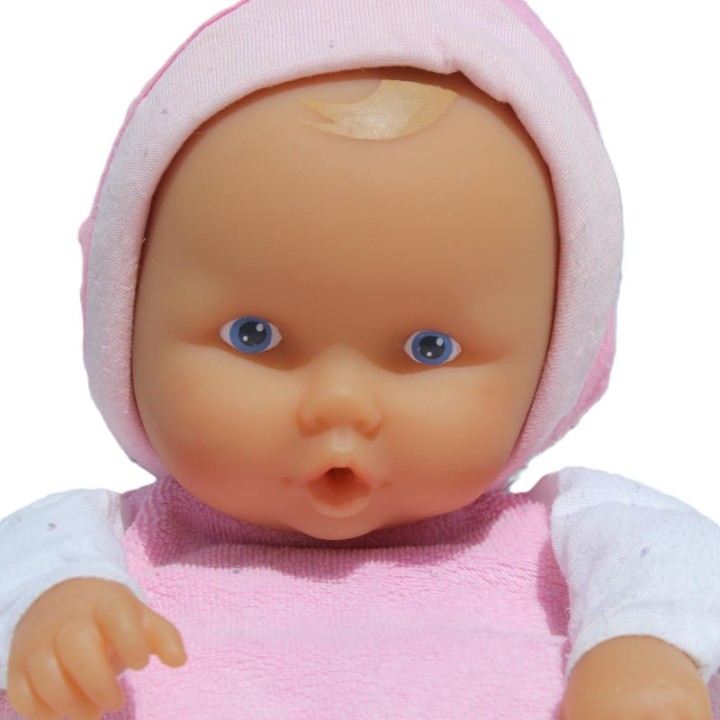 Portrait babipouce combinaison rose de Corolle