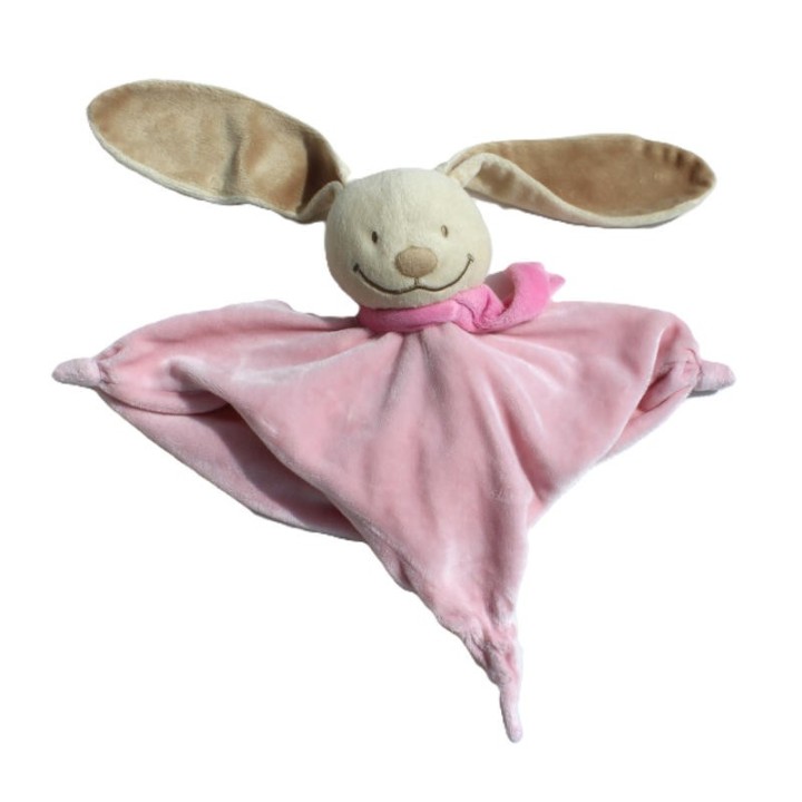 doudou plat lapin rose Plushies collection, Lombok