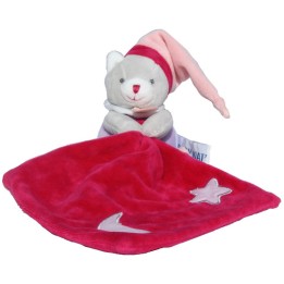 Doudou mouchoir ours bonnet de nuit, Baby Nat