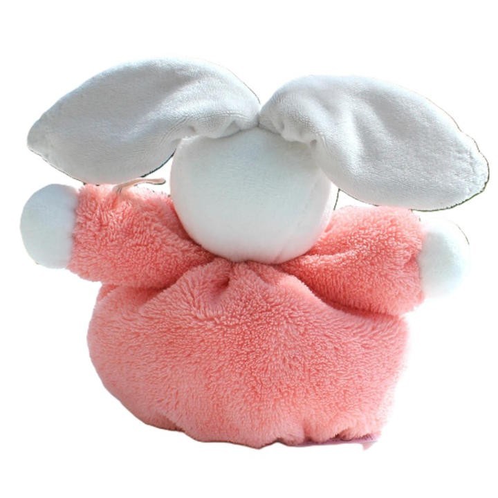 Peluche lapin blanc corail- Kaloo