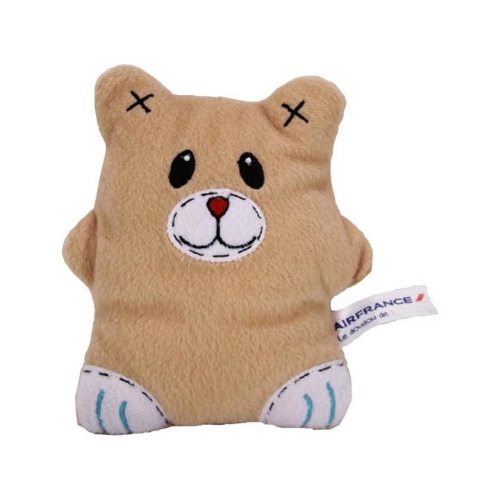 Doudou ours beige Air France